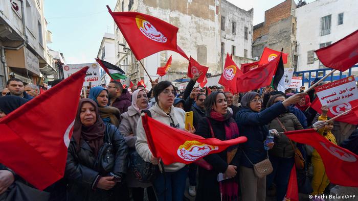 Tunis I Protest gegen Rassismus