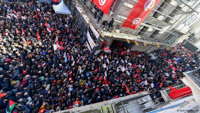Tunis I Protest gegen Rassismus Tunis I Protest gegen Rassismus