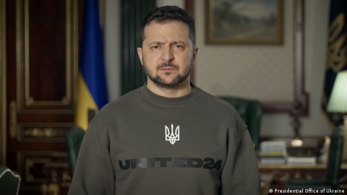 Ukraine | Videoansprache von Präsident Selenskyj 