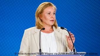 Η Μαγκνταλένα Φίλιξ, βουλευτής της πολωνικής αντιπολίτευσης