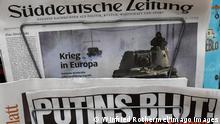 عام من التغطية الصحفية.. حرب أوكرانيا في الإعلام الألماني