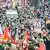 Demonstration gegen geplante Rentenreform: Protestzug mit Transparenten in der französischen Stadt Clermont Ferrand