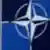 Türk bayrağı ve NATO logosu