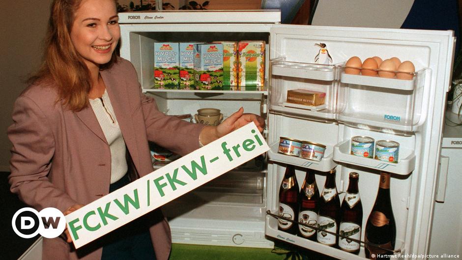 1993: "Grüner" Kühlschrank aus dem Osten