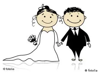 Cartoon Hochzeit Hochzeitsphoto