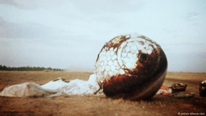 Flash-Galerie Juri Gagarin Landekapsel (picture alliance/dpa)