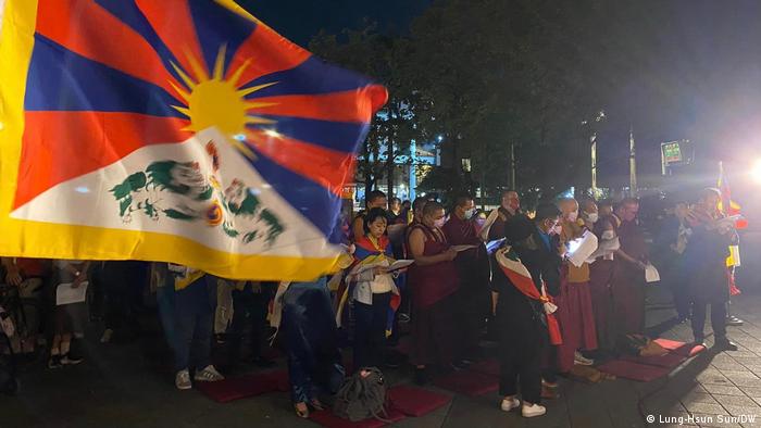 今年3月10日，台北举行西藏抗暴日的纪念活动。