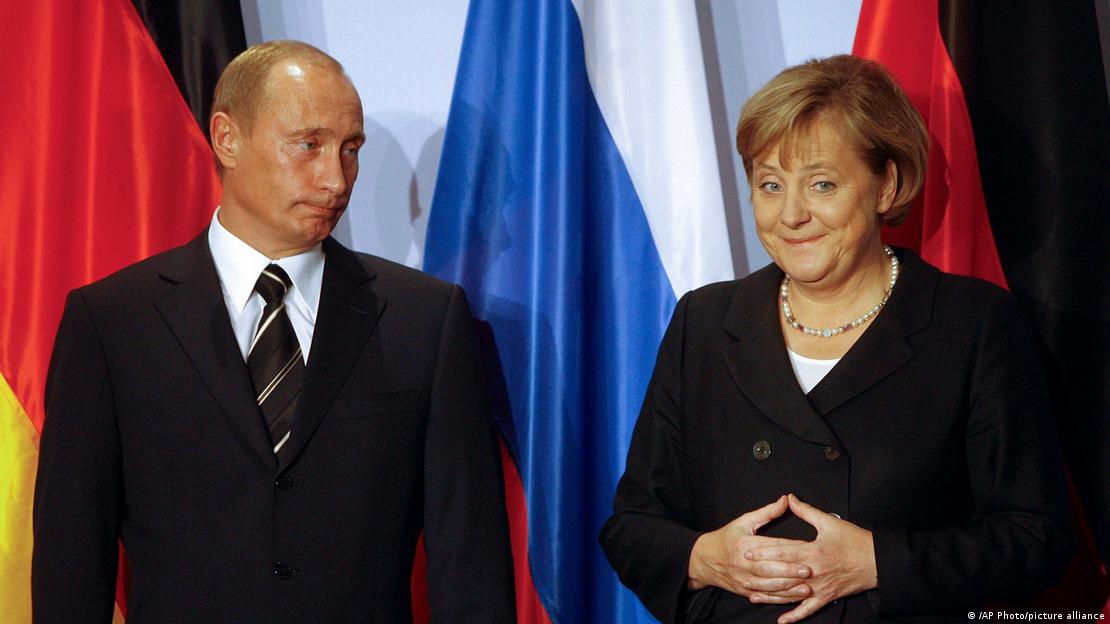 Vladimir Putin i Angela Merkel u Dresdenu 2006.