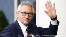 11.03.2023
Soccer broadcaster Gary Lineker arrives ahead of the English Premier League soccer match between Leicester City and Chelsea, at the King Power Stadium, in Leicester, England, Saturday, March 11, 2023. (Mike Egerton/PA via AP)