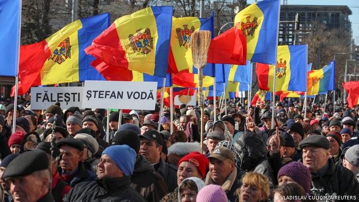 Protestë e opozitës proruse në Moldavi 