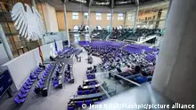02.03.2023 Symbolbild Plenarsaal im Rahmen einer Sitzung des Deutschen Bundestag in Berlin
