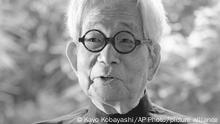 28.04.2014
A file photo shows Japanese writer Kenzaburo Ōe during an interview in Tokyo on August 28, 2014. Oe, who won the Nobel Prize in Literature 1994, passed away at the age of 88 on March 3, 2023. ( The Yomiuri Shimbun via AP Images )