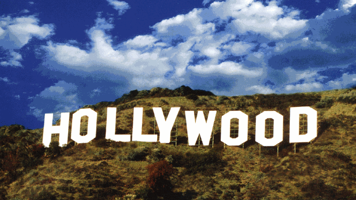 Der Hollywood-Schriftzug in den Bergen von Los Angeles (Foto: DW-TV)