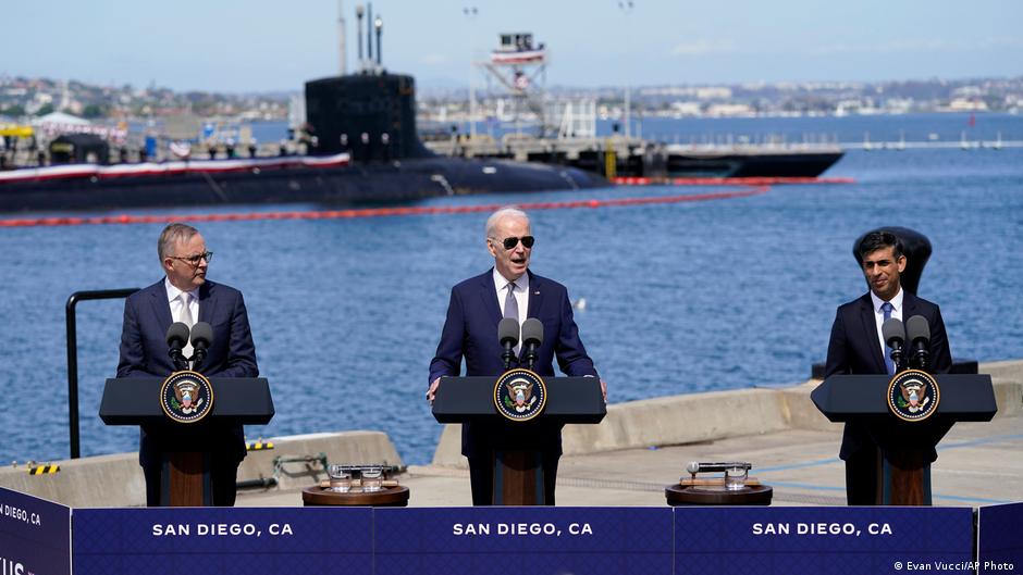 US, UK and Australia unveil nuclear submarine plan DW 03/13/2023