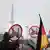 تجمع احتجاجي لمناهضي الإسلام أمام مسجد فاتح في مولهايم بألمانيا 26.03.2010