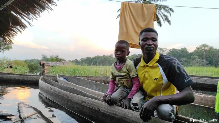 DR Kongo Dorf Mpeka Provinz Équateur | Dieumerci Bisalo (Foto: Judith Raupp/DW)