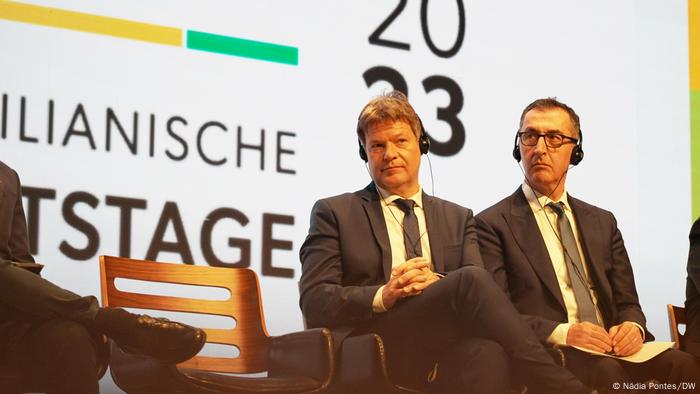 Robert Habeck y Cem Özdemir en Brasil. Robert Habeck y Cem Özdemir en Brasil.
