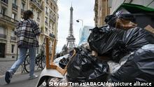 Streik in Frankreich - Paris versinkt im Müll