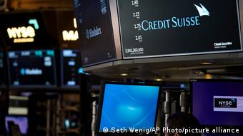 Λογότυπο της Credit Suisse, Νέα Υόρκη Λογότυπο της Credit Suisse, Νέα Υόρκη