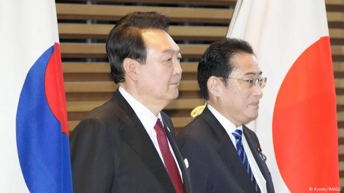 时隔4年韩国总统再度访问日本。