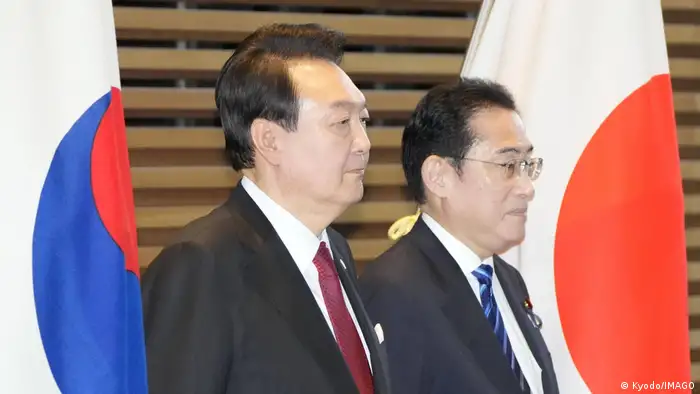 时隔4年韩国总统再度访问日本。