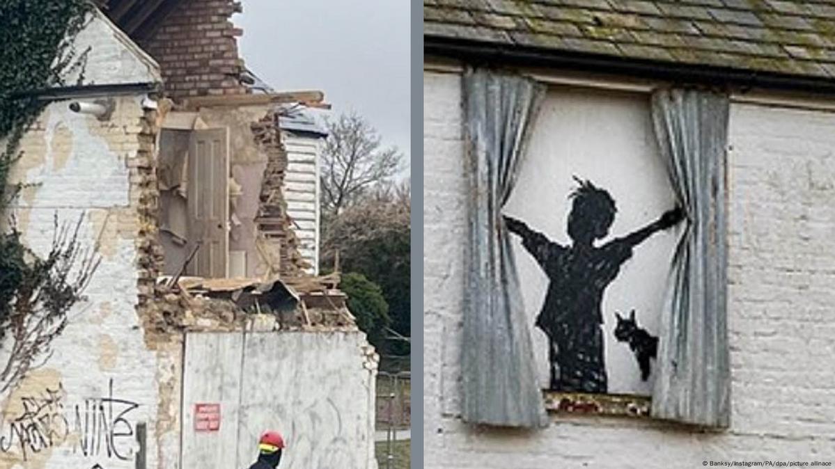 Banksy Artwork Dismantled by Local Authorities Hours After Appearing - WSJ