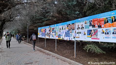 Предвыборная кампания в Алматы