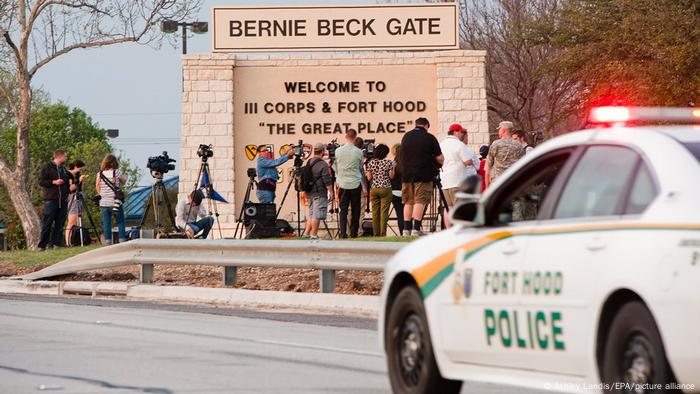 La base militar estadounidense de Fort Hood, cerca de Killeen, Texas, ha sido escenario de tiroteos y otros incidentes violentos durante la última década. (Archivo: 02.04.2014)