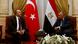 Egyptian Foreign Minister Sameh Shoukry and Turkish Foreign Minister Mevlut Cavusoglu seeted at press conference Egyptian Foreign Minister Sameh Shoukry and Turkish Foreign Minister Mevlut Cavusoglu seeted at press conference
