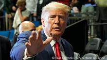 Ex-US-Präsident Donald Trump in Schweigegeldaffäre angeklagt