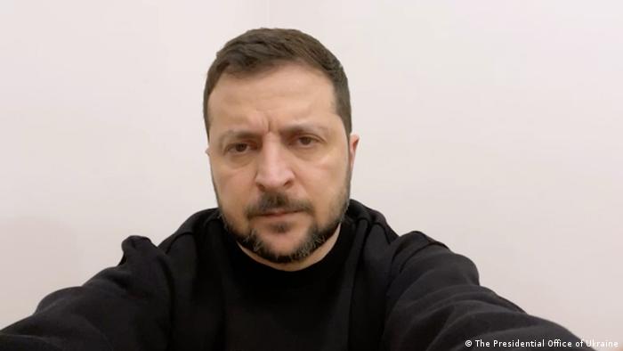 Ukraine | Videoansprache von Wolodymyr Selenskyj 