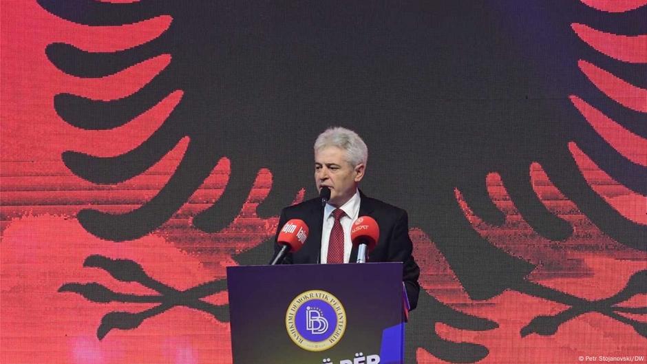 Ali Ahmeti u Skoplju, 2023.