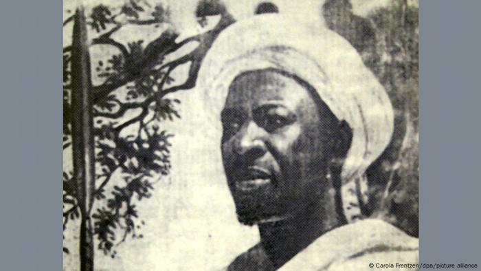 Foto des Häuptlings Mkwawa im Nationalmuseum von Daressalam - er kämpfte gegen die kaiserlichen Truppen (Foto: Carola Frentzen/dpa/picture alliance)
