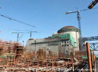 --FILE--The Fuqing Nuclear Power Plant is under construction in Fuqing city, southeast Chinas Fujian province, 31 October 2010. Being constructed by China National Nuclear Company (CNNC), the Fuqing Nuclear Power Plant is a facility with 6 reactors, based on CPR-1000 pressurized water reactor technology. The whole construction will be completed by the end of 2017 with total investment of 100 billion yuan (US$15.05 billion). China has now 13 nuclear power reactors in operation, 25 under construction, and more about to start construction soon. Additional reactors are planned, including some of the worlds most advanced, to give more than a tenfold increase in nuclear capacity to 80 GWe by 2020, 200 GWe by 2030, and 400 GWe by 2050.