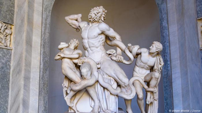 El grupo Laocoonte es una obra maestra antigua, con un pene corto.