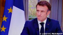 Frankreichs Präsident Macron verteidigt Rentenreform