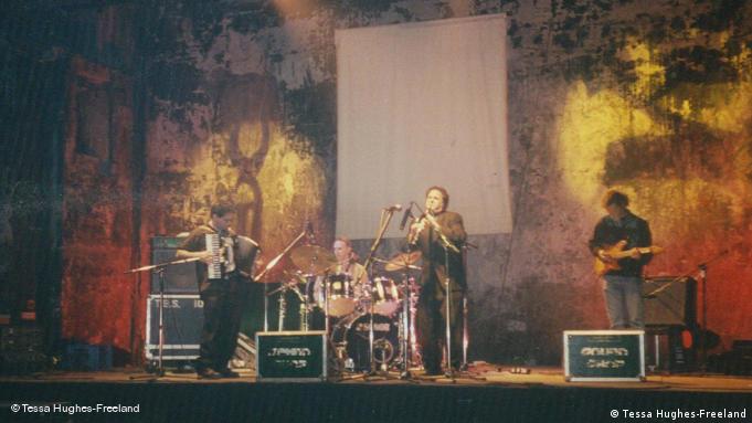 David Krakauer performing in Berlin's Tacheles in 1997