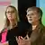 Katharina Dröge ve Britta Hasselmann (soldan sağa)