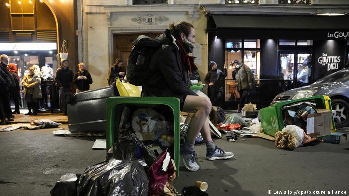 Protestmüll in Paris 