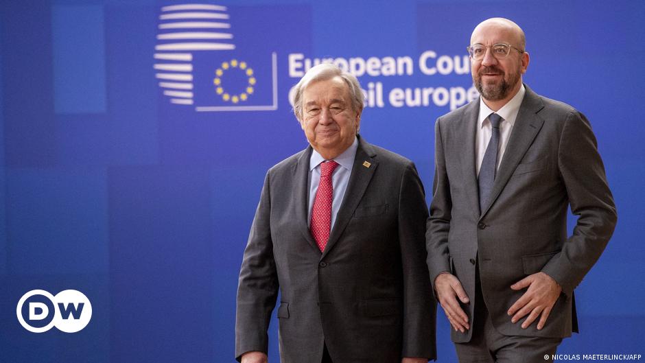 EU-Gipfel: Starke Mahnungen von Guterres