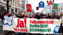 بدء التصويت في استفتاء شعبي بولاية برلين لوضع أهداف مناخ أكثر طموحا