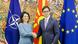 Shkup: MPJ gjermane Annalena Baerbock dhe presidenti Pendarovski Shkup: MPJ gjermane Annalena Baerbock dhe presidenti Pendarovski