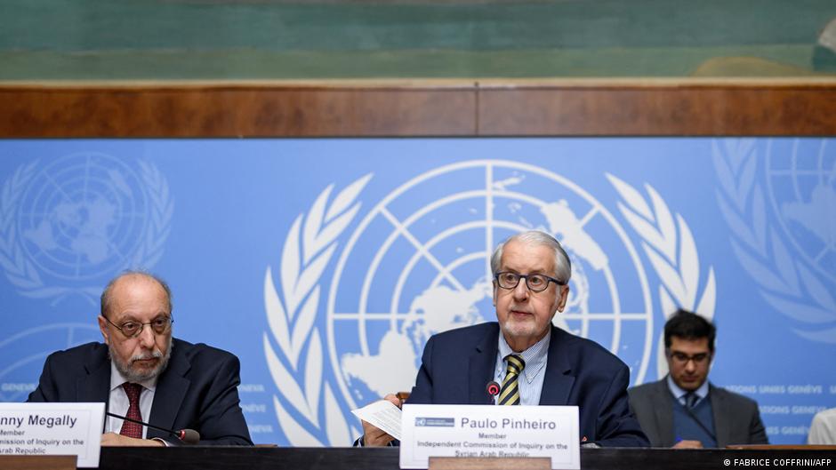 Poziva na istragu: Paulo Pineiro, istražna komisija UN za Siriju