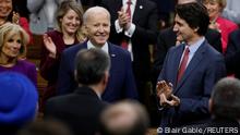 U.S. President Joe Biden arrives at the House of Commons of Canada, in Ottawa, Ontario, Canada, March 24, 2023. REUTERS/Blair Gable