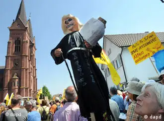今年4月德国的反核示威