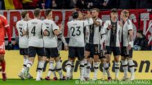 Freundschaftsspiel Deutschland - Peru Niclas FÃ¼llkrug Deutschland, 9 & Emre Can Deutschland, 23 & Matthias Ginter Deutschland, 4 & Thilo Kehrer Deutschland, 5 & Kai Havertz Deutschland, 7, Deutschland - Peru, Mainz, MEWA Arena, 25.3.2023 *** Friendly match Germany Peru Niclas FÃ¼llkrug Germany, 9 Emre Can Germany, 23 Matthias Ginter Germany, 4 Thilo Kehrer Germany, 5 Kai Havertz Germany, 7 , Germany Peru, Mainz, MEWA Arena, 25 3 2023 Copyright: xBEAUTIFULxSPORTS/Gawlikx