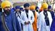 Amritpal Singh, a radical Sikh leader, leaves the holy Sikh shrine of the Golden Temple along with his supporters, in Amritsar, India, March 3, 2023. Amritpal Singh, a radical Sikh leader, leaves the holy Sikh shrine of the Golden Temple along with his supporters, in Amritsar, India, March 3, 2023.