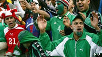 Libysche Fans beim Afrika Cup. (Foto: AP)