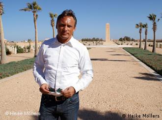 Antoine Hey in Libyen. (Foto: Heike Möllers)
