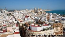 Andalusia, Spain, Europe, outside, day, Cadiz, Costa de la Luz, town view, town, city, nobody, cathedral, church, building, construction, architecture, Christianity, Christian, religion